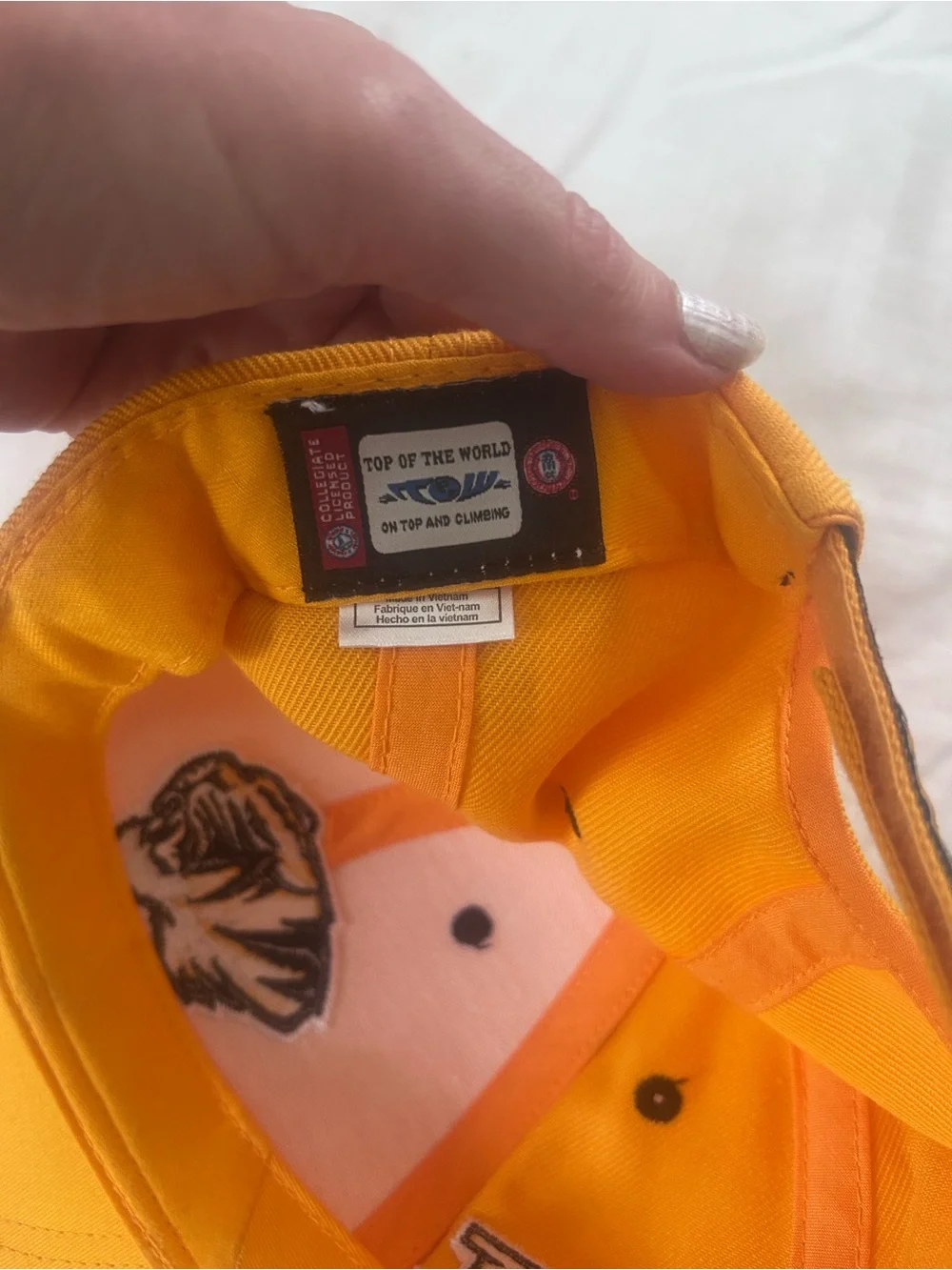 NWOT Mizzou University of Missouri Tiger hat baseball cap.